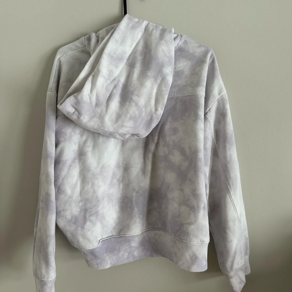 Light Purple Tie-Dye Hoodie - Picture 2 of 3